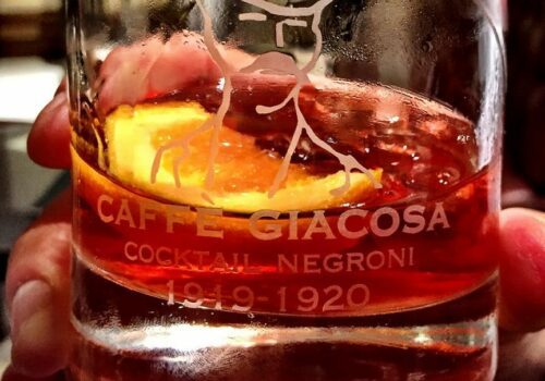 Caffé Giacosa, la culla del Negroni