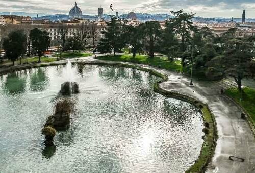 I giardini della Fortezza da Basso