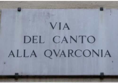 Via del Canto alla Quarconia